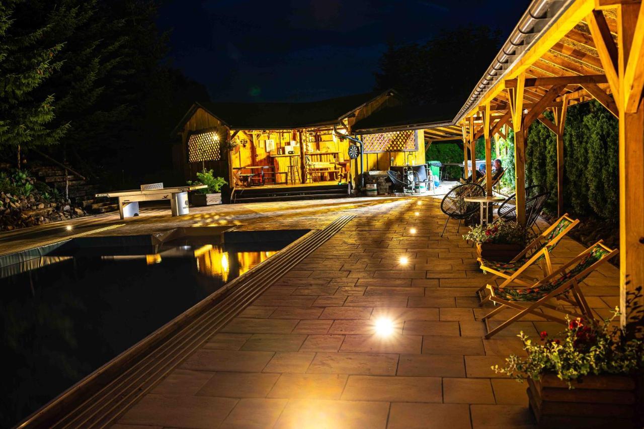 Bieszczadzka Bania Villa Lesko Exteriör bild