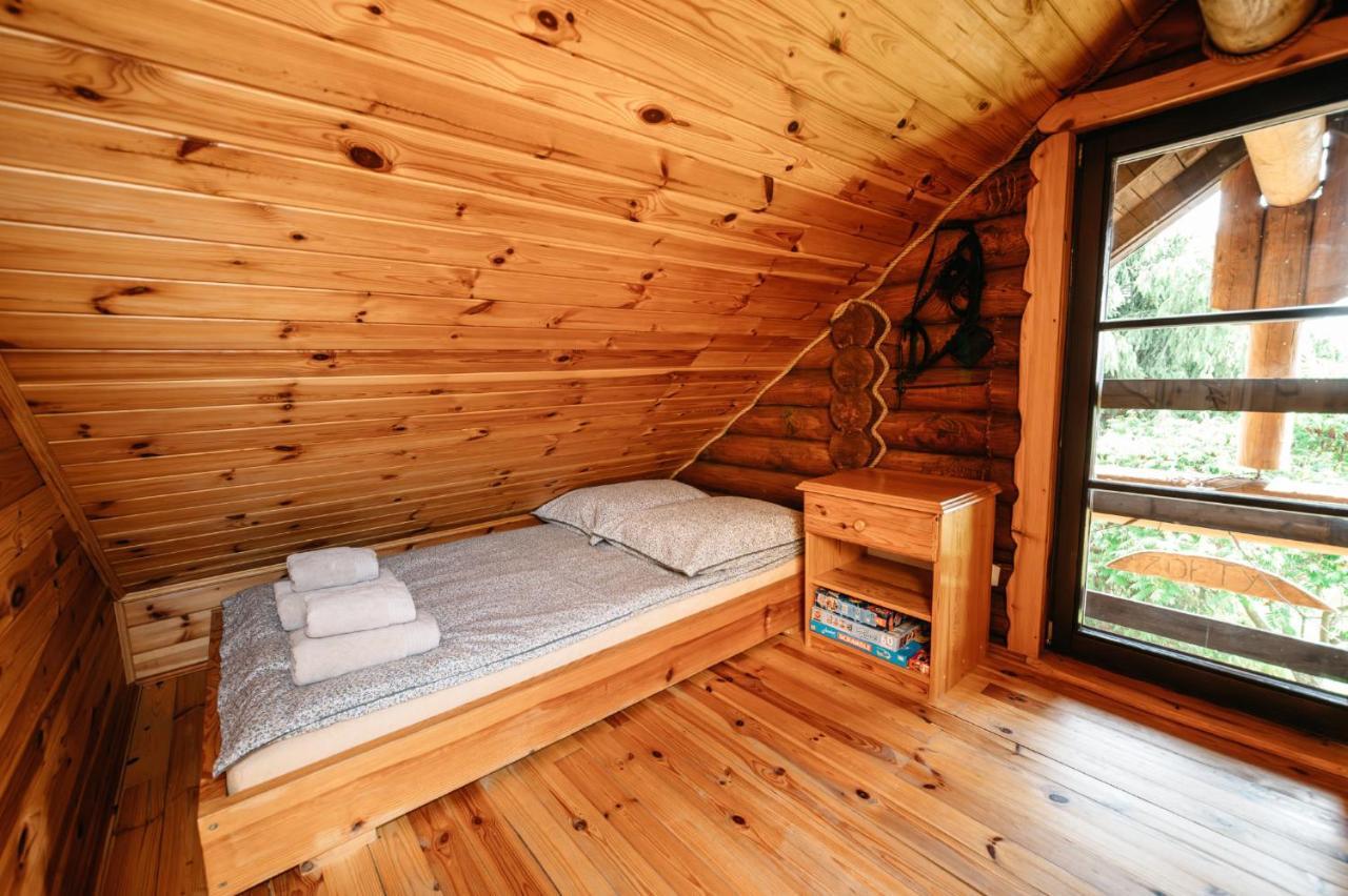 Bieszczadzka Bania Villa Lesko Exteriör bild