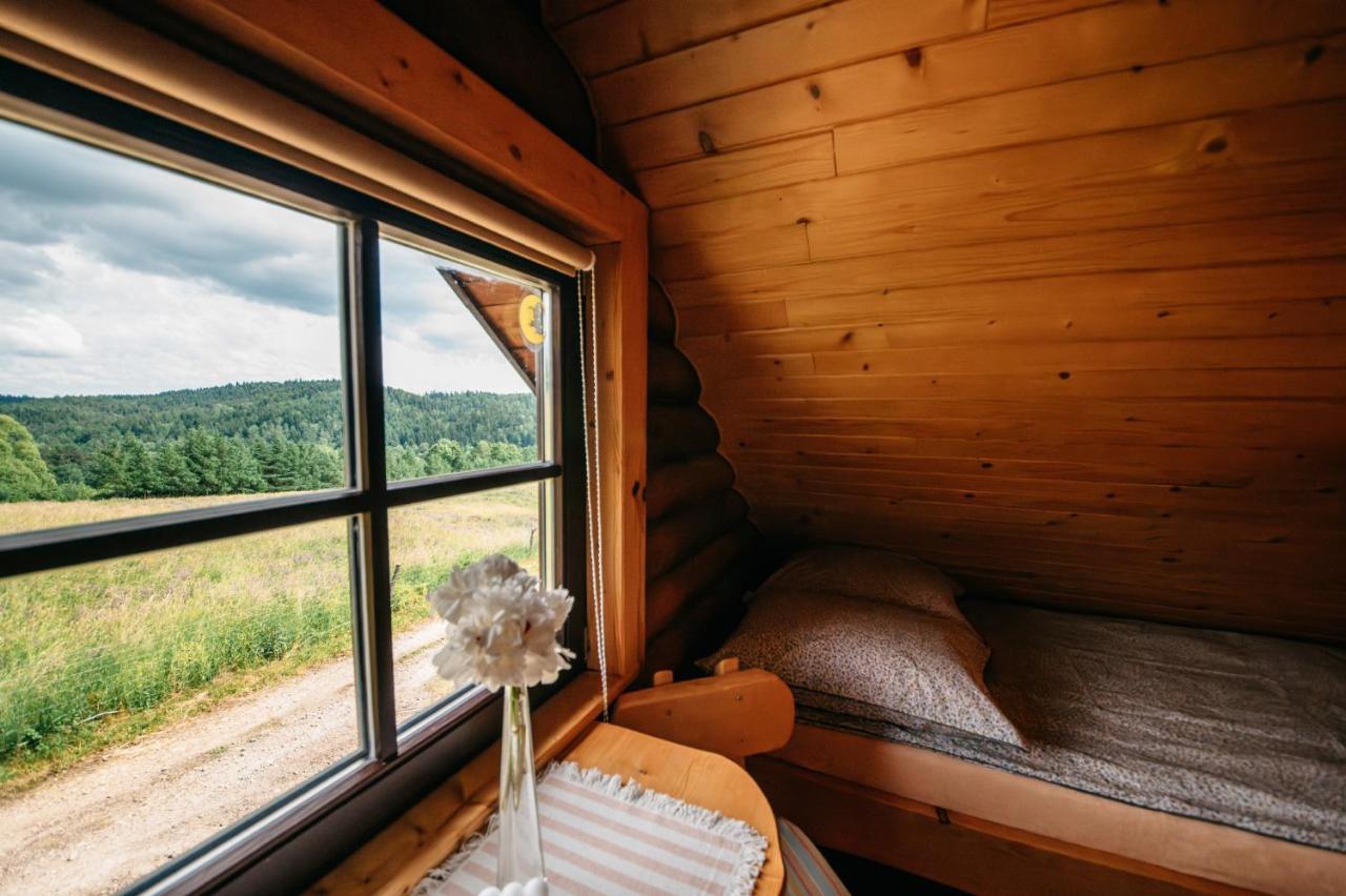 Bieszczadzka Bania Villa Lesko Exteriör bild