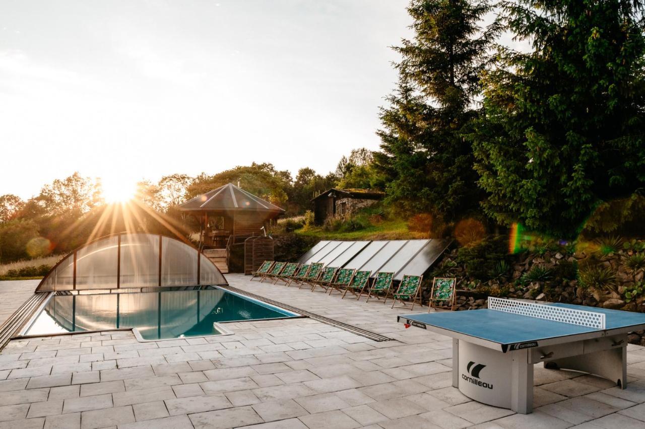 Bieszczadzka Bania Villa Lesko Exteriör bild