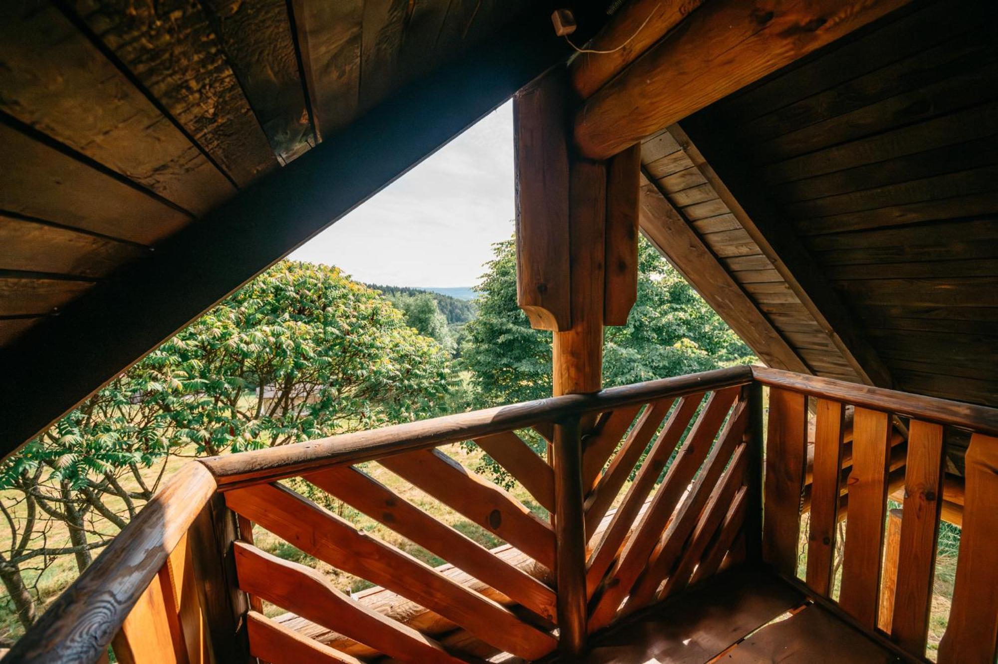 Bieszczadzka Bania Villa Lesko Exteriör bild