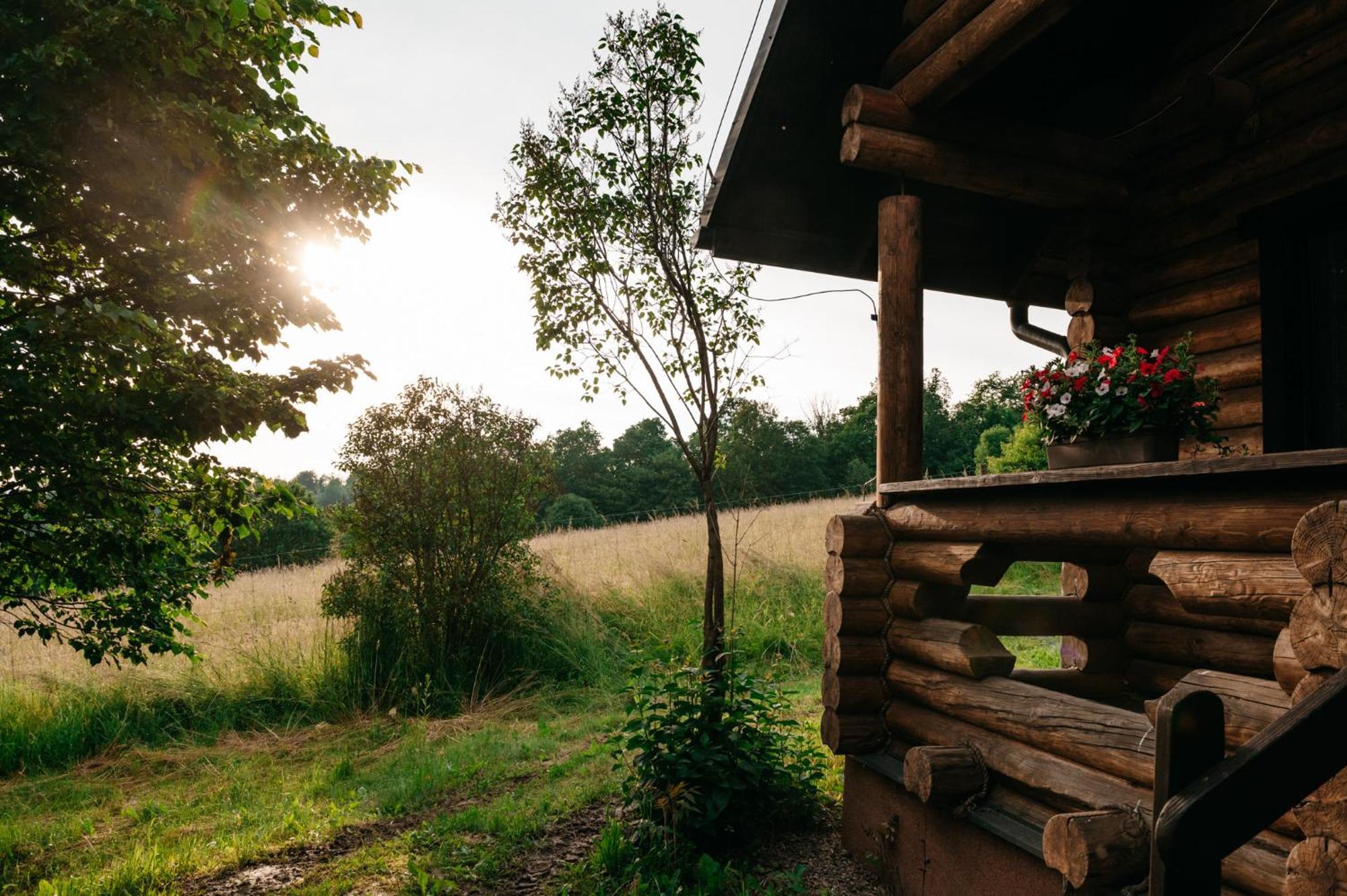 Bieszczadzka Bania Villa Lesko Exteriör bild